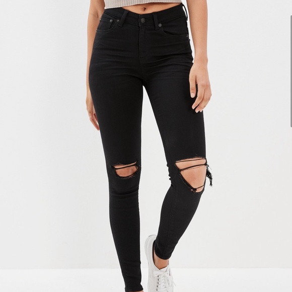 American Eagle black jeans - Picture 4 of 6